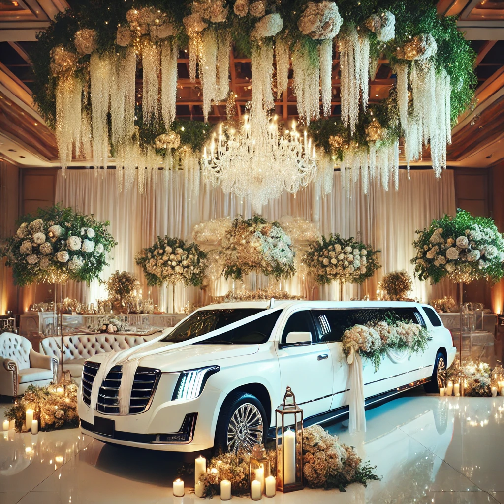 Limousine for wedding